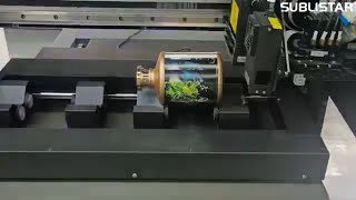 Cylinder UV printing with SUBLISTAR STAR-III UV Printer