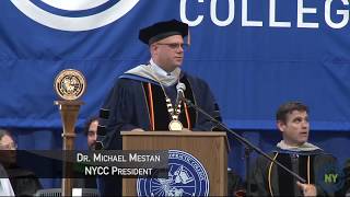 NYCC Spring 2019 Commencement: Faculty Address