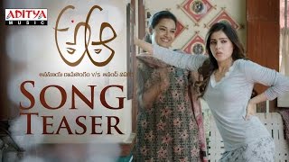 A Aa Song Teaser | A Aa Telugu Movie | Nithiin, Samantha, Trivikram, Mickey J Meye | Aditya Movies