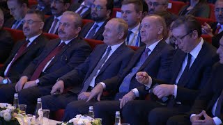 Putin and Erdogan attend Turkstream inauguration ceremony | AFP