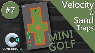 Construct 3 Tutorial #7 - Mini Golf - mobile game - no coding