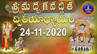 శ్రీమద్భగవద్గీత | SRIMADBHAGAVADGITA | TIRUMALA | 24-11-2020 | SVBC TTD