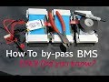 How to by-pass BMS on electric skateboard. MORE POWER!