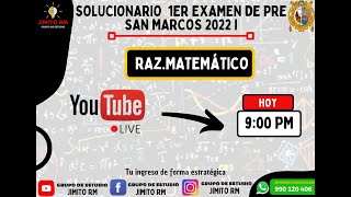 SOLUCIONARIO - 1ER EXAMEN PRE SAN MARCOS - 2022 I (PARTE 2)