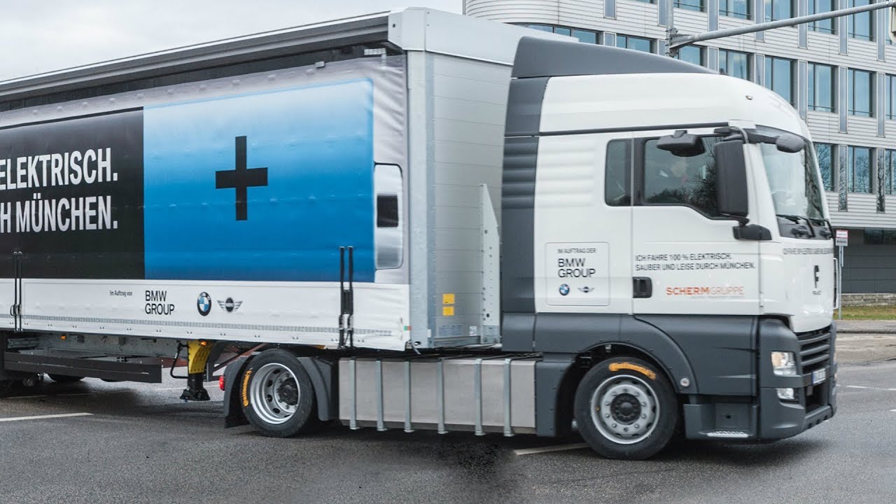 100% Electric Truck For BMW Group - YouTube