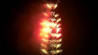 從象山看 2009 Taipei 101 Firework 2009 台北 101 跨年 煙火 美麗華 摩天輪 京華城