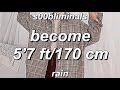 ◍ ◜ become 5'7 ft/ 170 cm ◞ 𝕣𝕒𝕚𝕟 subliminal (+booster) ◍