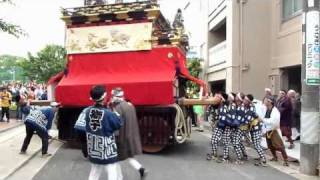 2011出来町天王祭～明倫河水車