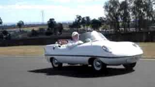 Goggomobil Dart on race track