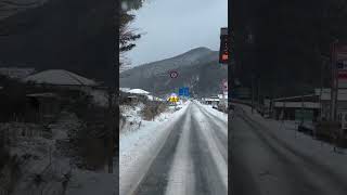 国道7号線 新潟山形県境 除雪対策の違い😱