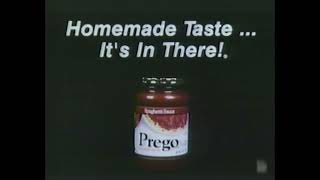 Prego Amazing 1991 Commercial