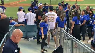 Miles Teller at the 22 MLB ALL STAR GAME