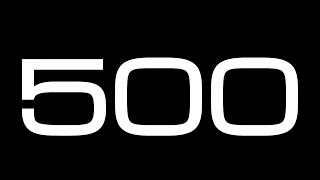 500 Second Countdown Timer / NO SOUND