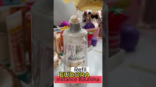 REFIL CREME EUDORA #autocuidado  #skincare #eudora #instance #baunilha  #refill #instance baunilha