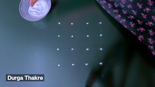 उद्या श्रावण बुधवार विशेष 4 ठिपक्यांची रांगोळी सोपी | Best Trendy Simple Rangoli Kolam easy latest |