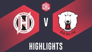 Highlights: Neman Grodno vs. Eisbären Berlin