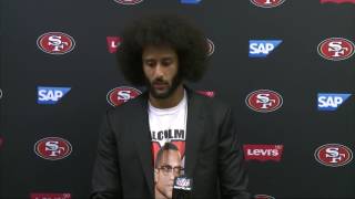 Colin Kaepernick Speaks on Fidel Castro and Malcolm X | 49ers vs. Dolphins | NFL