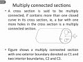 ME 202 Advanced Mechanics of Solids Module 6 Part 15 Multiply connected section