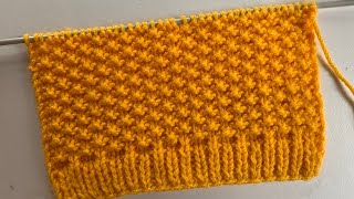 Easy,Simple Easy Knitting Stitch Pattern