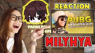 REACTION @MILYHYA PUBG Indonesia - Sebuah Candaan Jelek