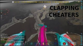 ARK SMALL TRIBES | CLAPPING CHEATERS + MANA PVP