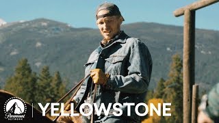 Jimmy Gets a Lesson in Riding | Yellowstone | Paramount Network