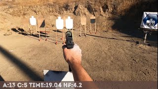 USPSA Classifier CM 99-02 “Night Moves”