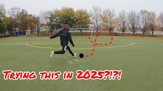 Playing with this in 2025?!?!/// trying out KICKERBALL