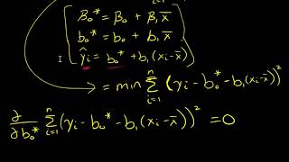 Least Square Estimators - Explaining and deriving