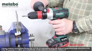 TEST AKUMULATOROWEJ GWINCIARKI METABO GB 18 LTX BL Q I