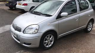 2005 Toyota Yaris 1.3 VVT-i T Spirit 5dr Petrol Automatic Silver Hatchback car