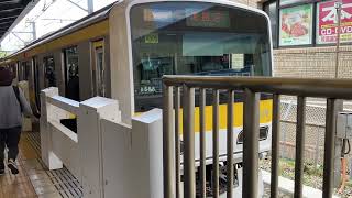 中央総武線E231系500番台 飯田橋駅到着\u0026発車