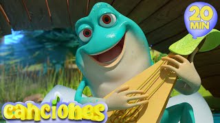 🐸La Rana🎵 y Las Mejores Canciones Infantiles para niños LooLoo