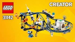 LEGO Creator Space Roller Coaster (31142)[874 pcs] Building Instructions @TopBrickBuilder