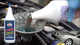 Does Lucas Engine Oil Stop Leak really work? - And will it fix a Subaru head gasket leak.