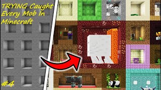 I Caught Every Mob In Minecraft Survival World #4 | UNFEARED_PLAYS
