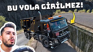 DÜNYANIN EN VİRAJLI YOLLARI !!! VOLVO FMX KIPPER HAFRİYAT YÜKÜ İLE GİRDİK !!! | ETS 2 MOD