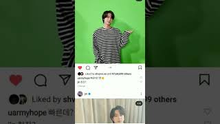 bts jin photos on insta 😘