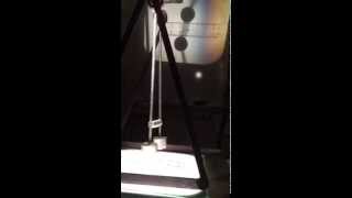 Coupled Pendula w/overhead projection (Strong coupling)