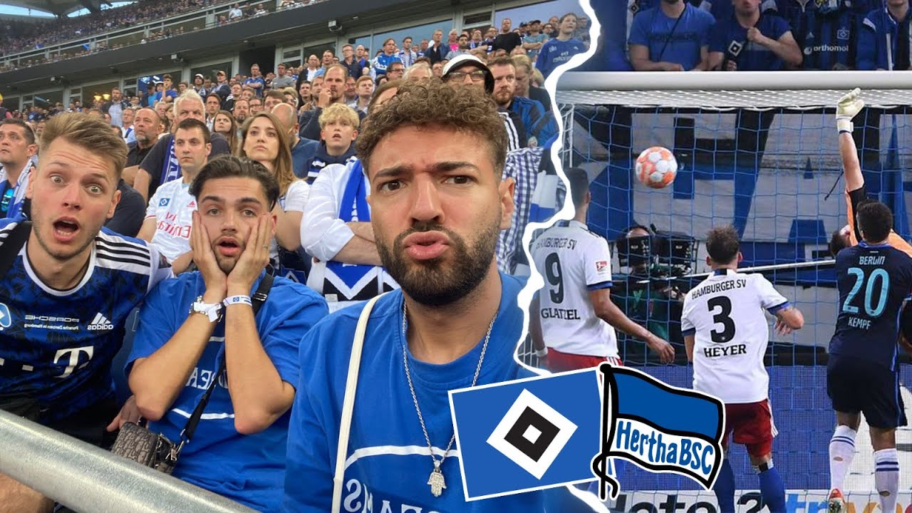 HSV Vs HERTHA BSC L ERSTE REIHE 🔥 - Stadionvlog RELEGATIONS RÜCKSPIEL ...