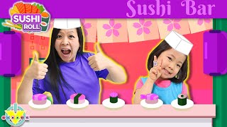 Emma and Mommy Open a Sushi Restaurant! Fun iPad Games for the Family!