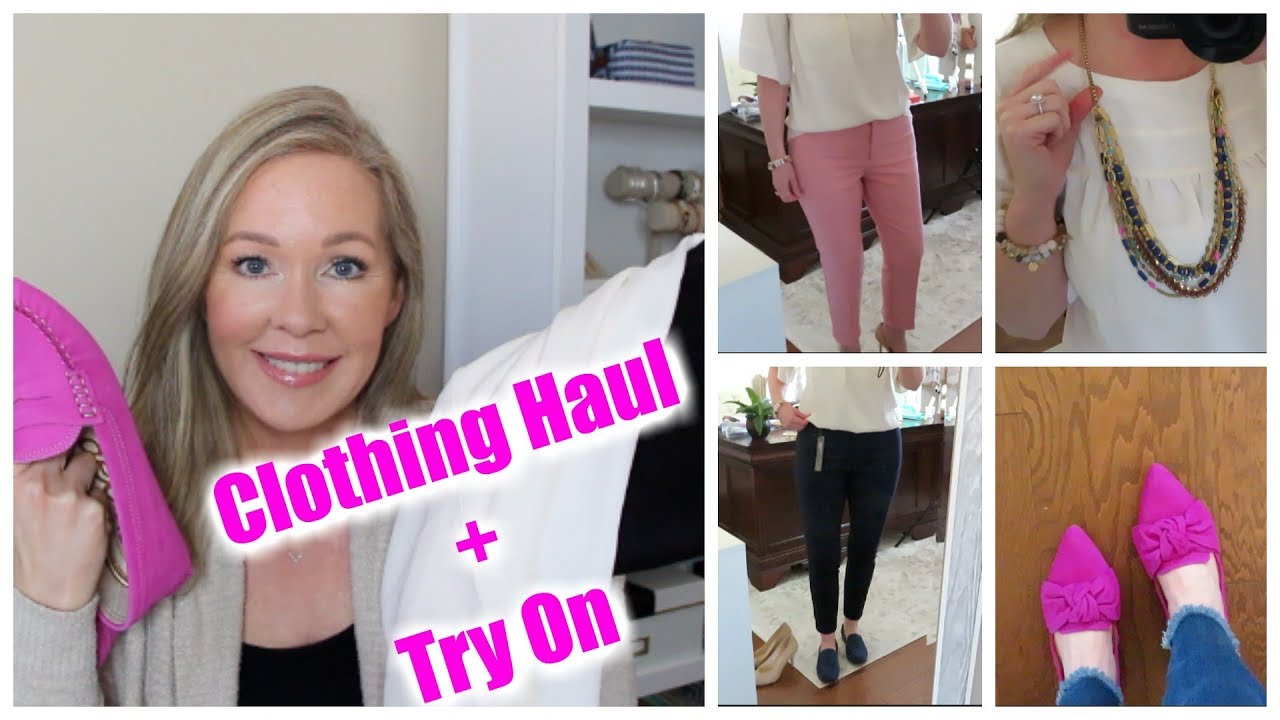 Clothing Haul Try On Youtube