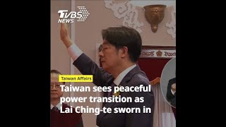 Lai Ching-te inaugurated as Taiwan's president, marking DPP's third term