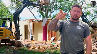 Mobile Home Demolition Process | Breaking It Down!