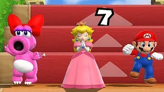 Mario Party 9◆Step It Up #474 (3 vs 1)Birdo, Peach, Mario vs Waluigi