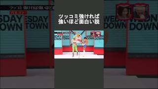 水曜日のダウンタウン　ツッコミ強ければ強いほど面白い説