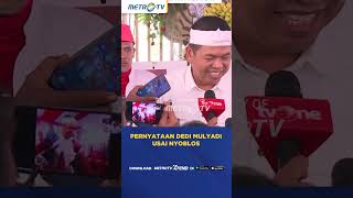 Pernyataan Cagub Jabar Dedi Mulyadi Usai Nyoblos #shorts