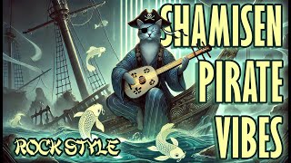 Shamisen (三味線) 🎵 X Rock: Ballad of the Phantom Corsair 🌊⚡