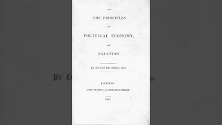On the Principles of Political Economy and Taxation | Wikipedia audio article