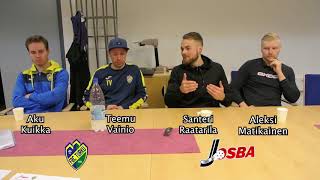 Josba - FBC Turku pressi 23.9.2017